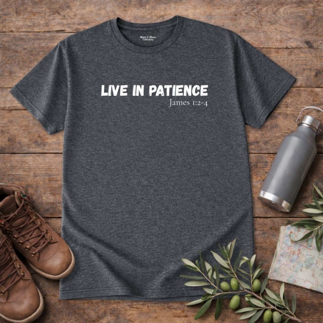 Men's "Live in Patience"