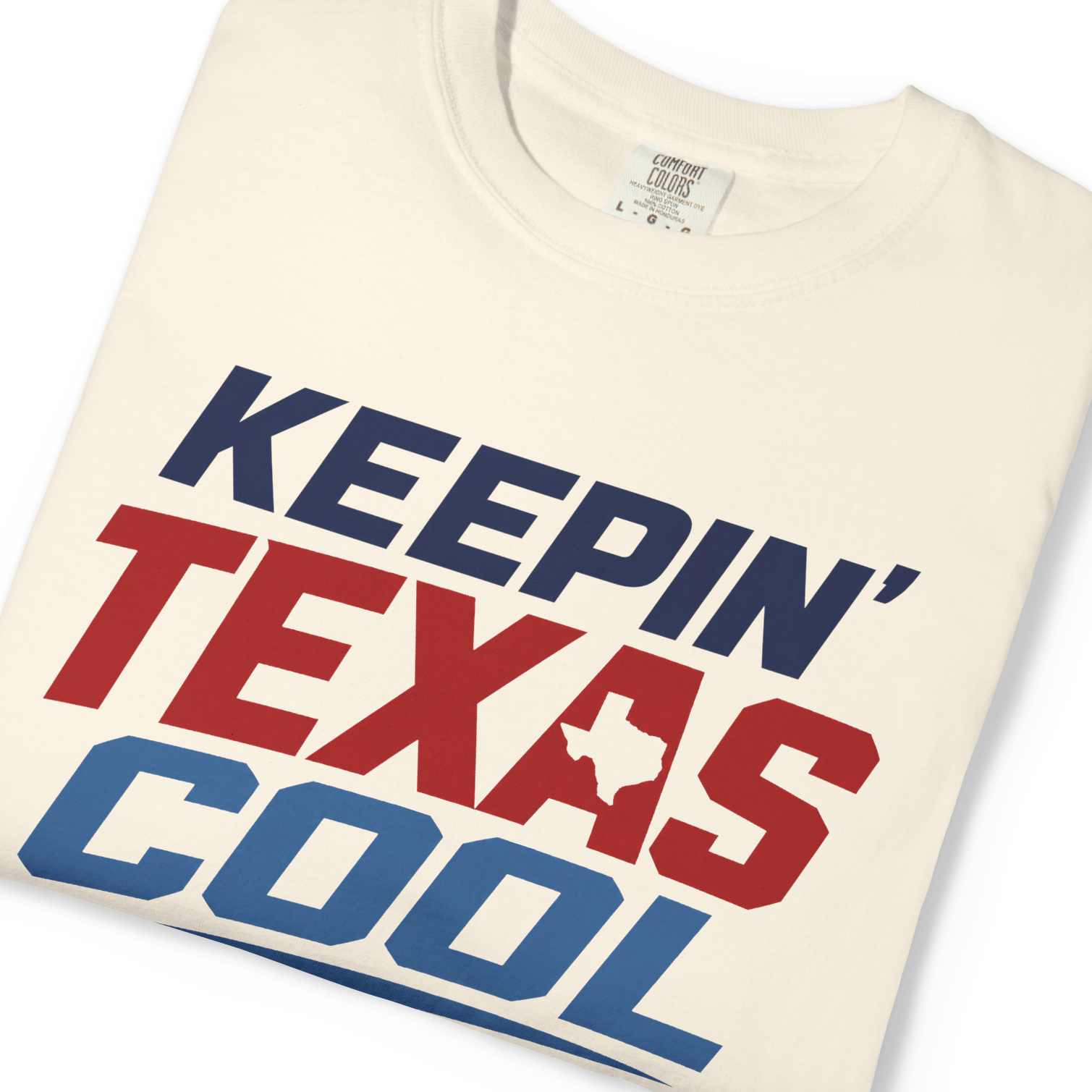 "Keepin' Texas Cool" HVAC Pro Heavyweight T-Shirt