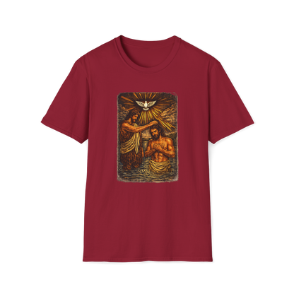 On the Jordan Full Color Linocut T-Shirt