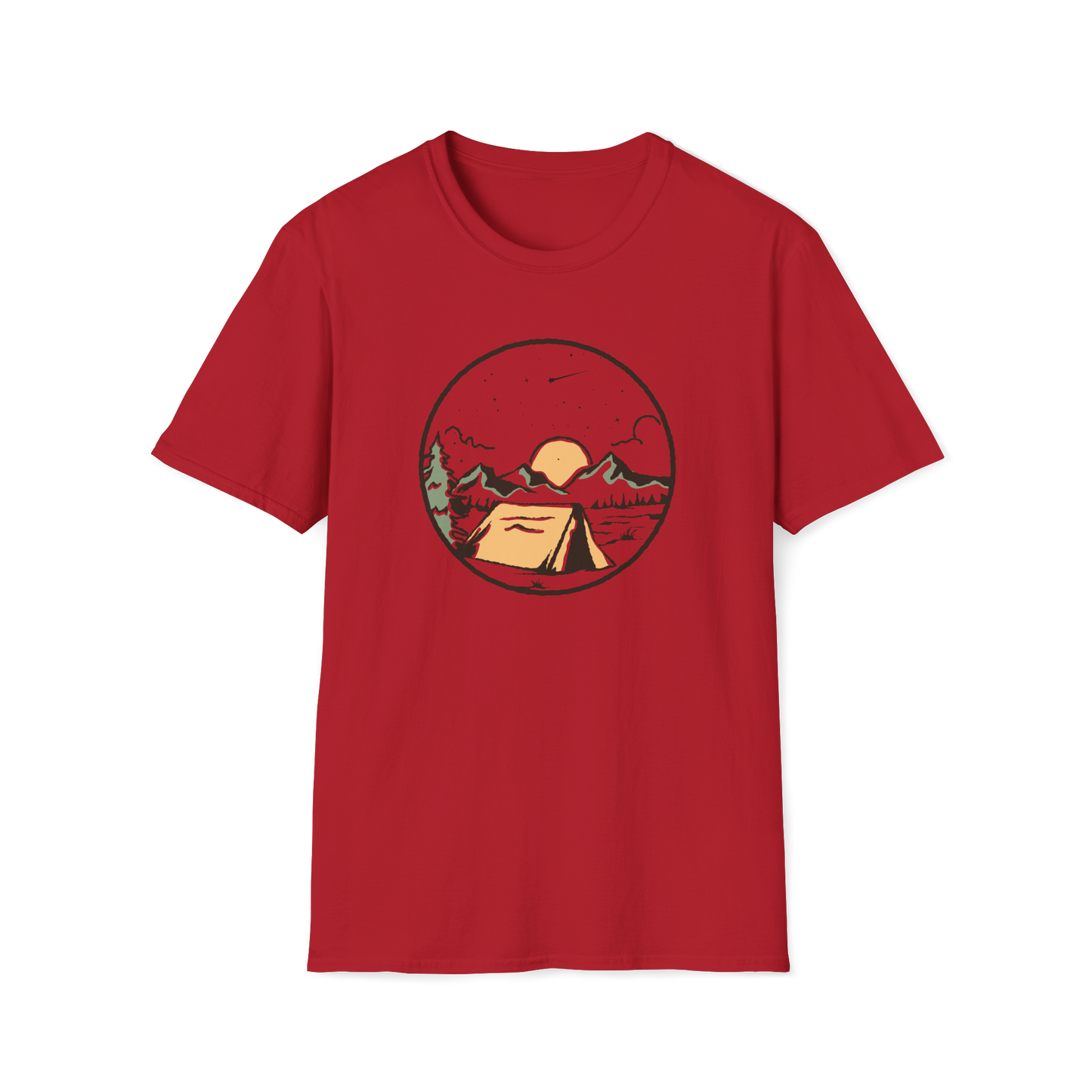 Camping & Night Sky T-Shirt