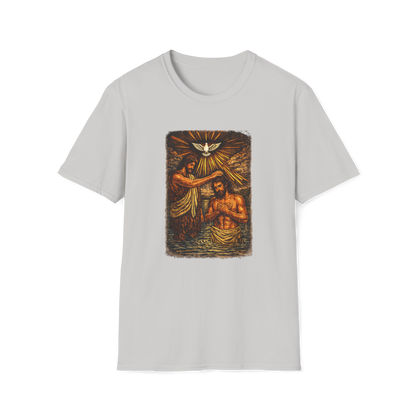 On the Jordan Full Color Linocut T-Shirt