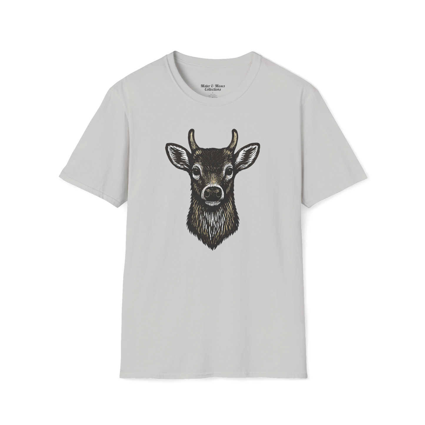Vintage Deer Head Buck - T-Shirt
