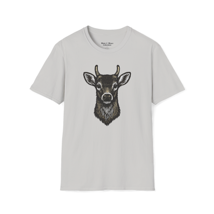 Vintage Deer Head Buck - T-Shirt