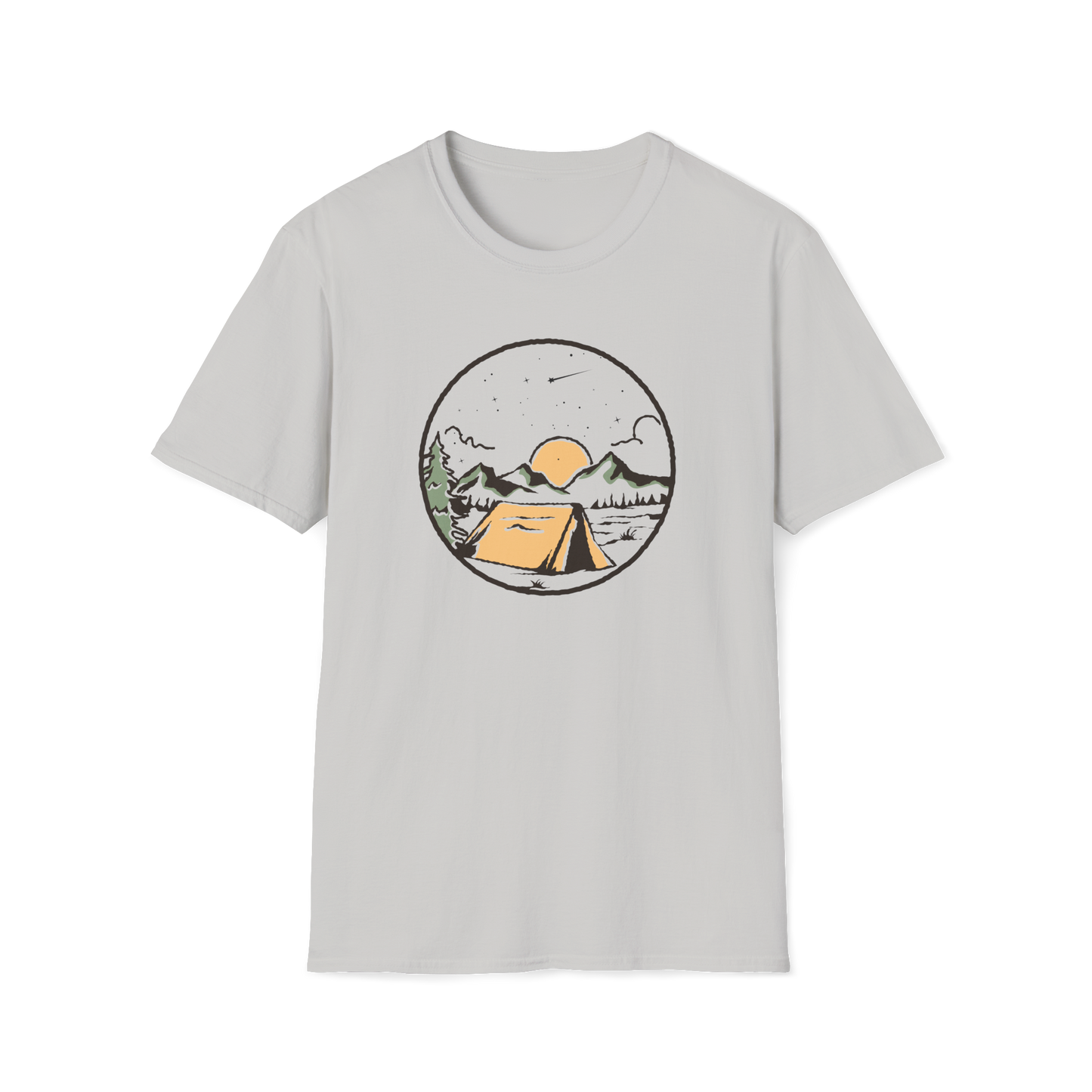 Camping & Night Sky T-Shirt