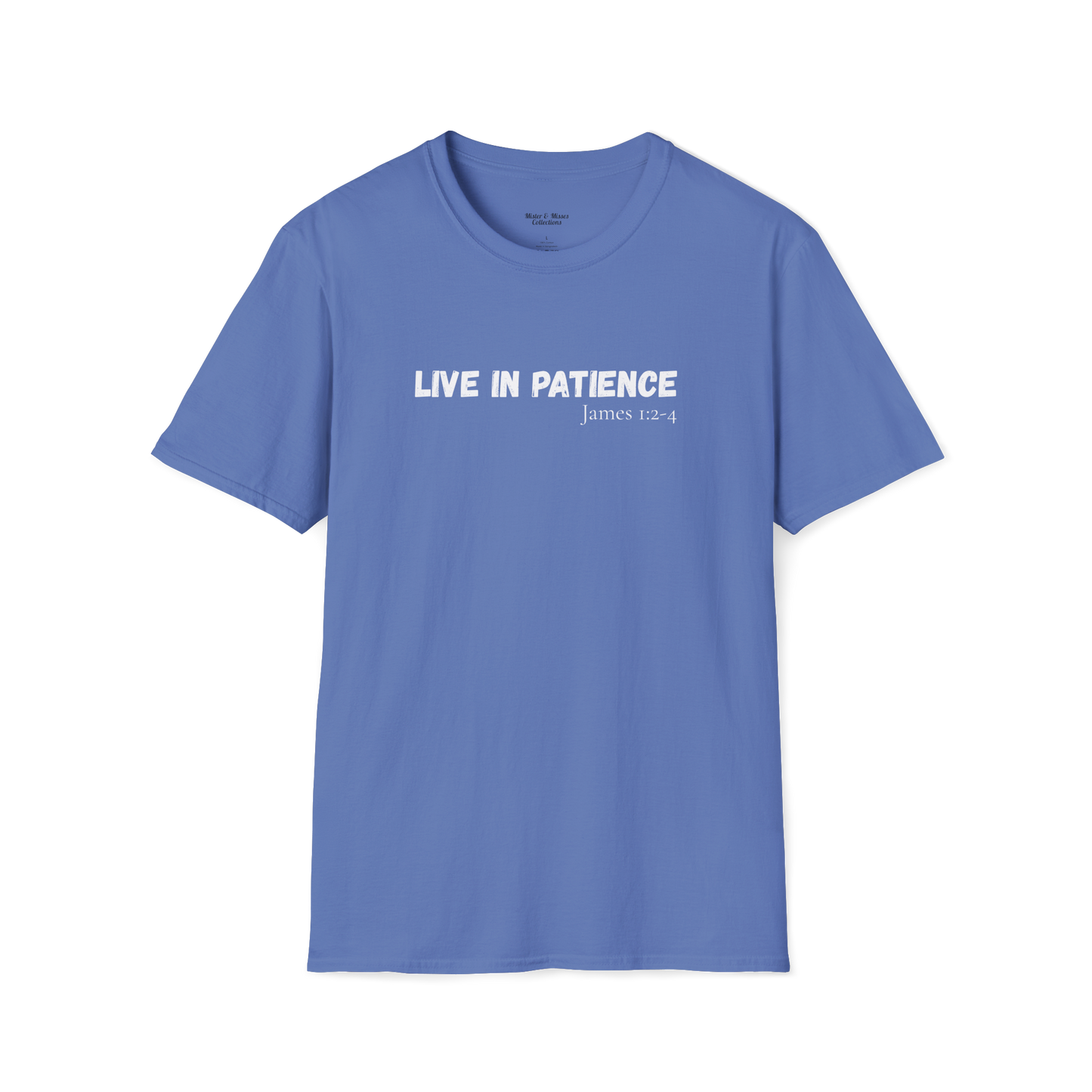 Men's "Live in Patience"