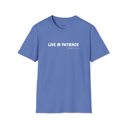 Men's "Live in Patience"