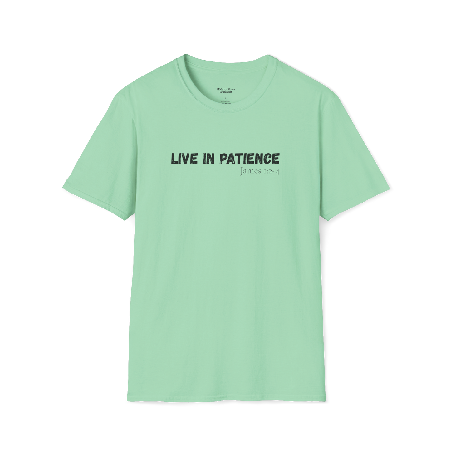 Men's "Live in Patience"
