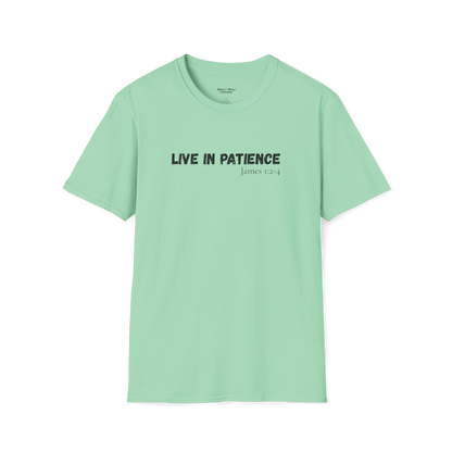 Men's "Live in Patience"