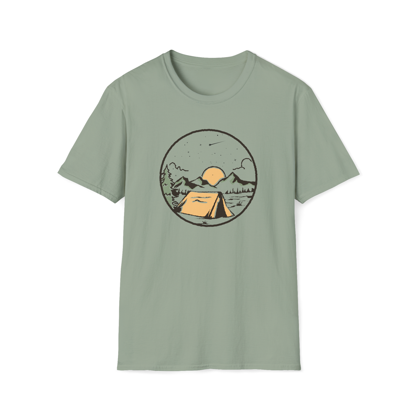 Camping & Night Sky T-Shirt