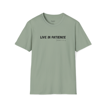 Men's "Live in Patience"
