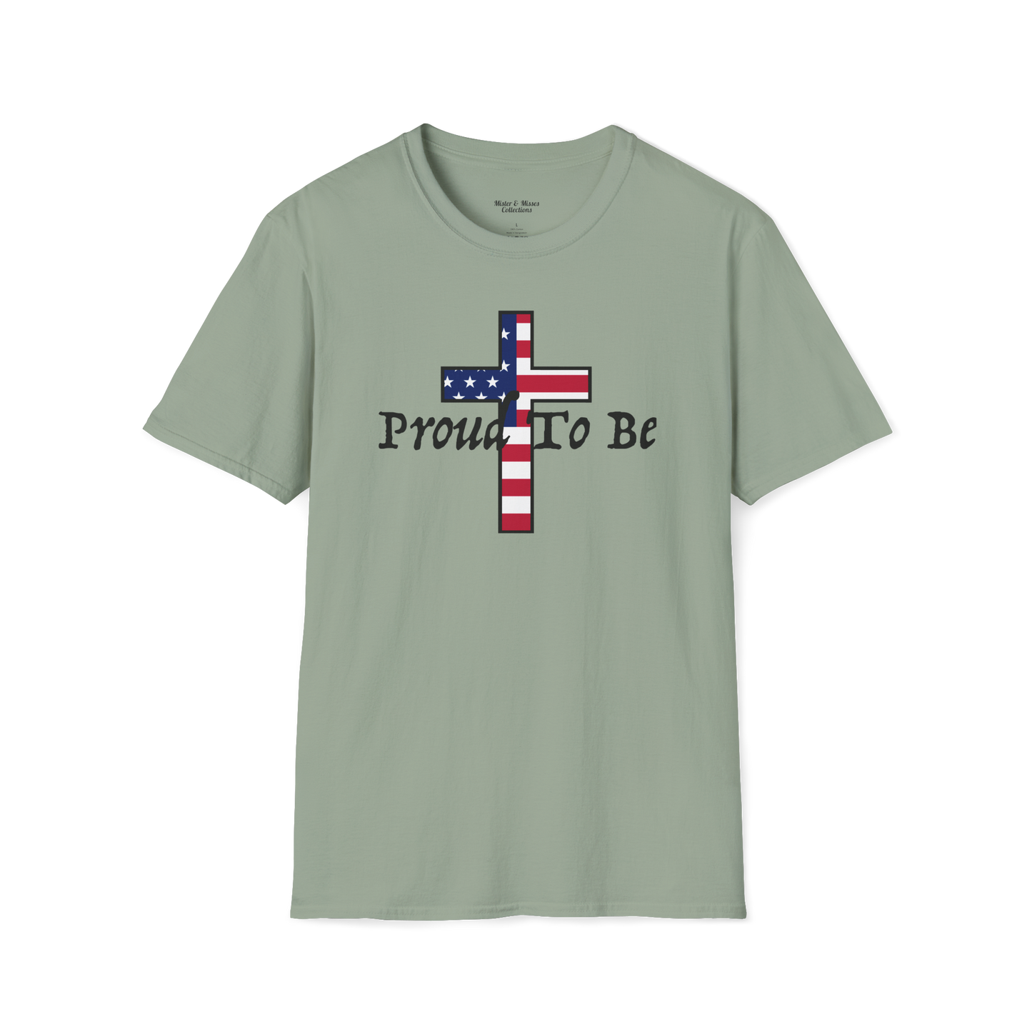 "Proud To Be" American Cross T-Shirt