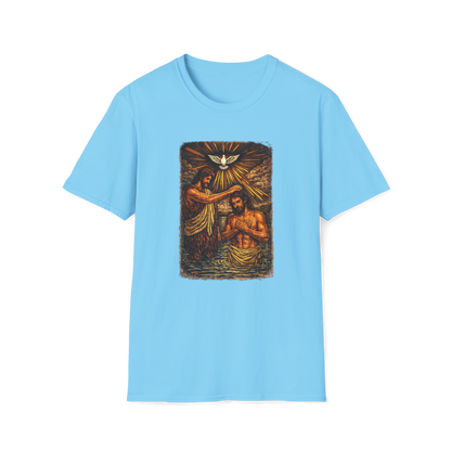 On the Jordan Full Color Linocut T-Shirt
