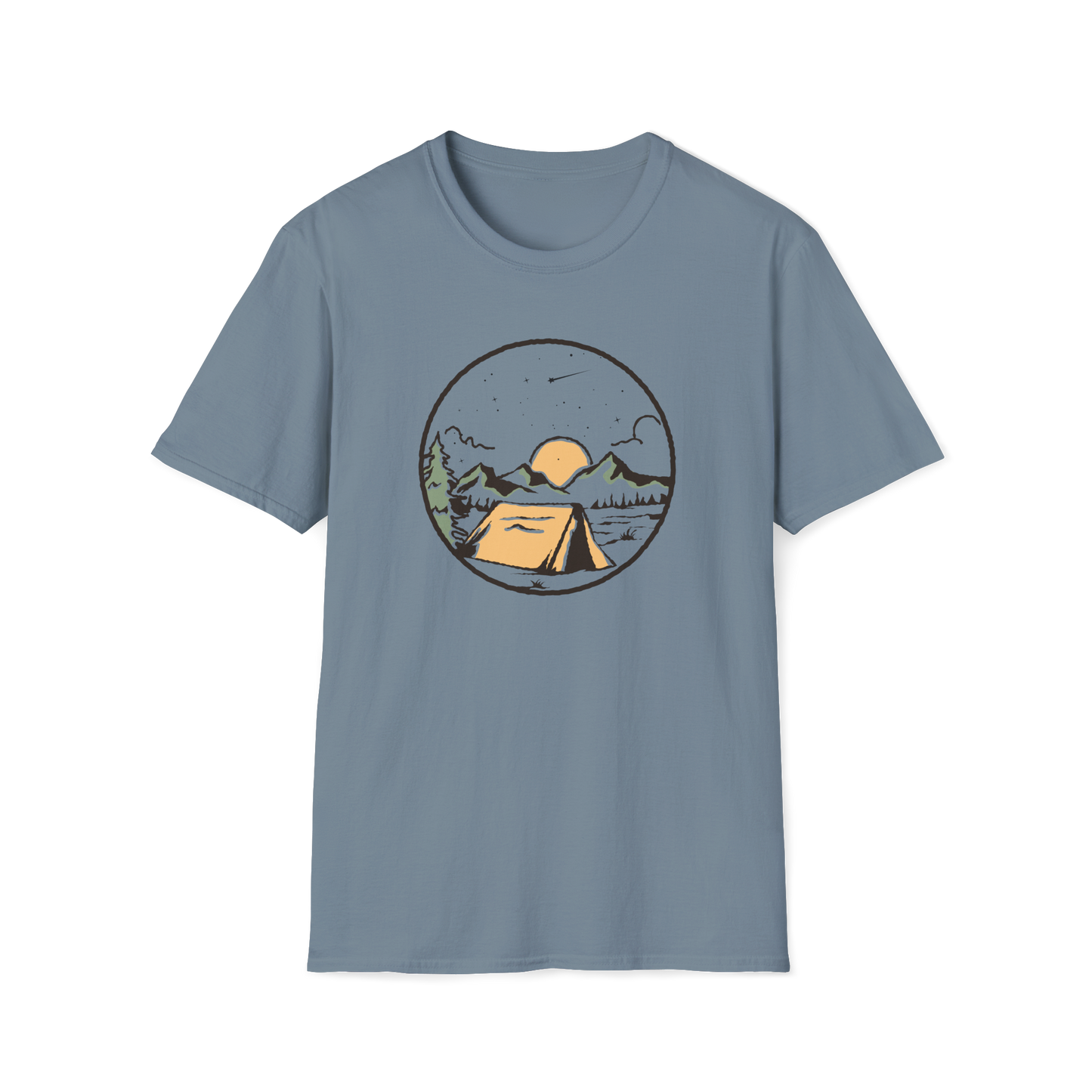 Camping & Night Sky T-Shirt