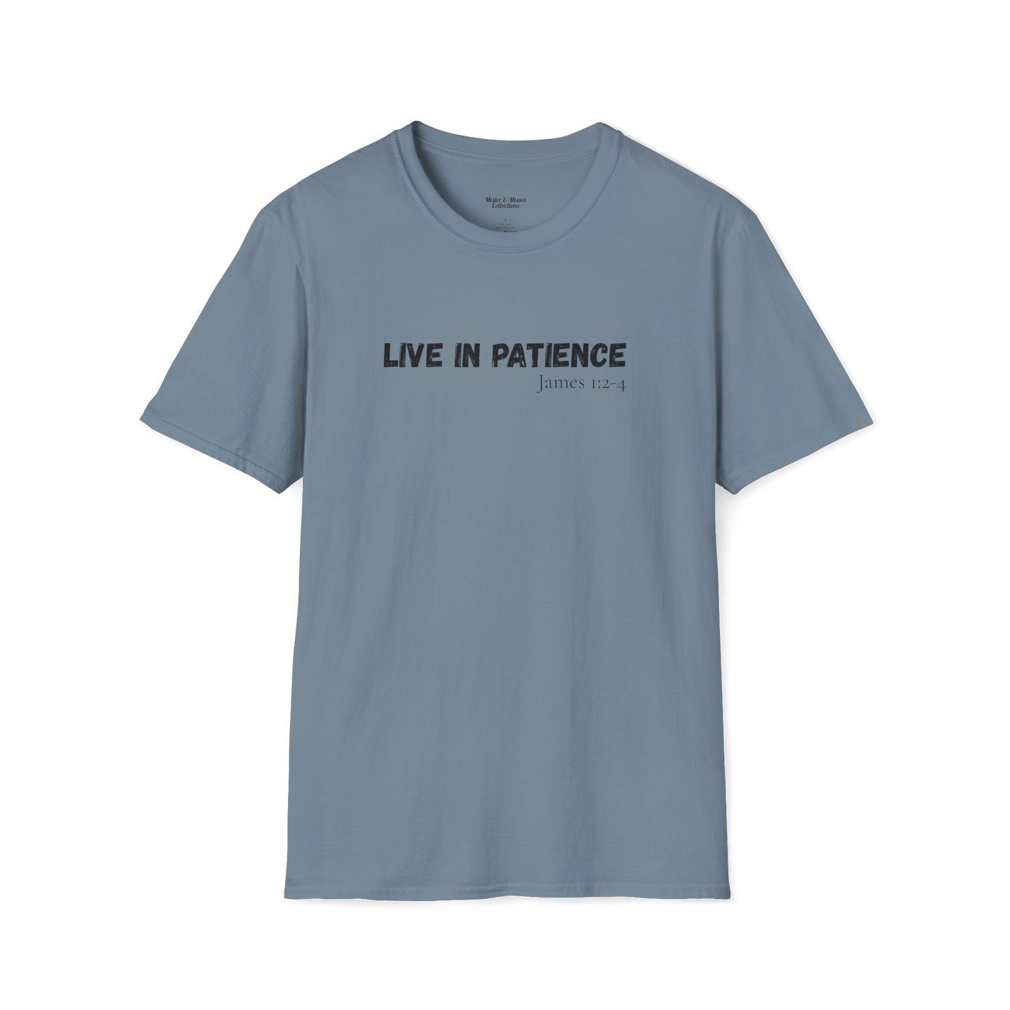 Men's "Live in Patience"