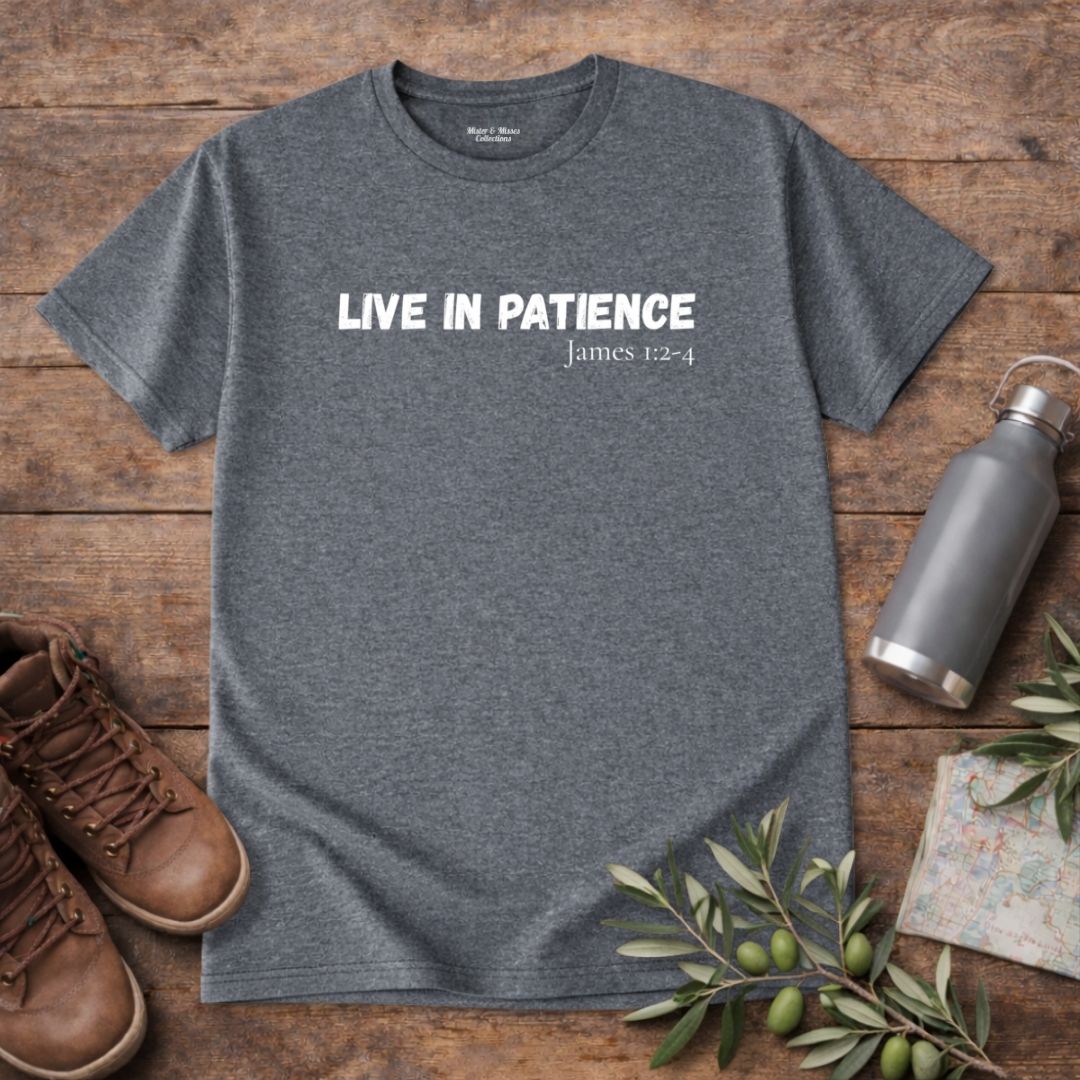 Men's "Live in Patience"