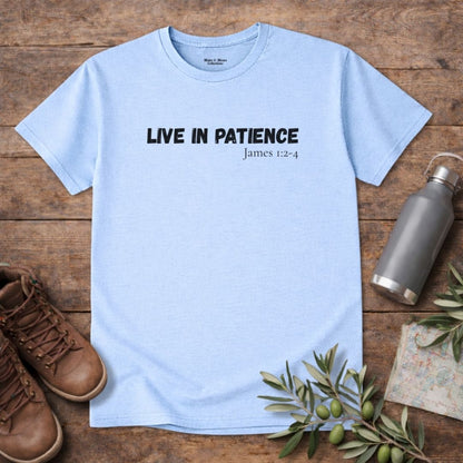Men's "Live in Patience"