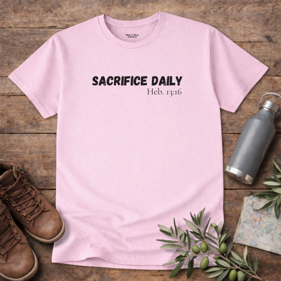 Men's "Sacrifice Daily" T-Shirt