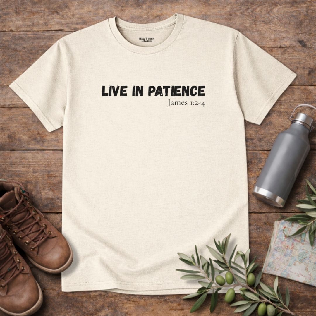 Men's "Live in Patience"