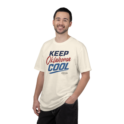 "Keep Oklahoma Cool" HVAC Pro Heavyweight T-Shirt
