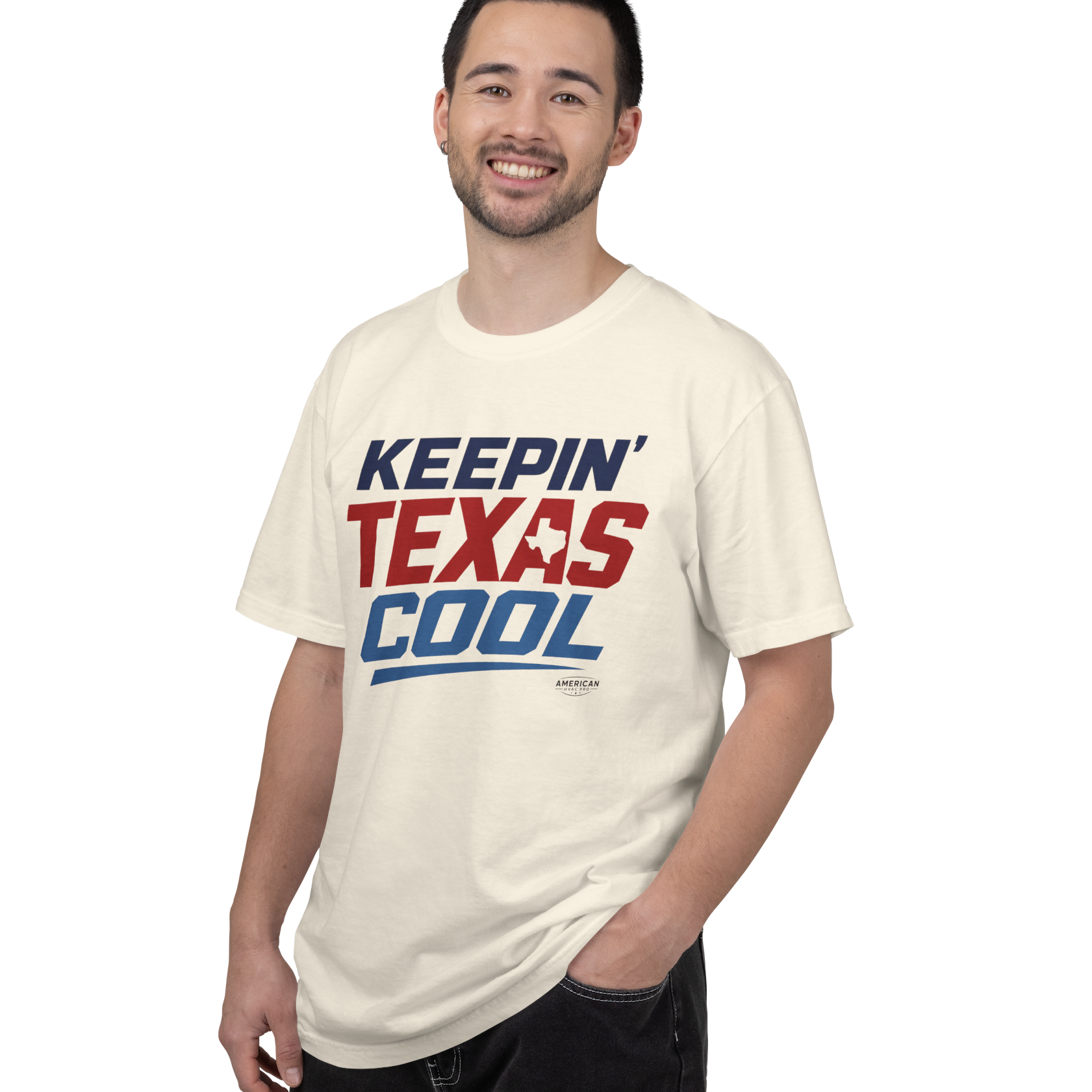 "Keepin' Texas Cool" HVAC Pro Heavyweight T-Shirt