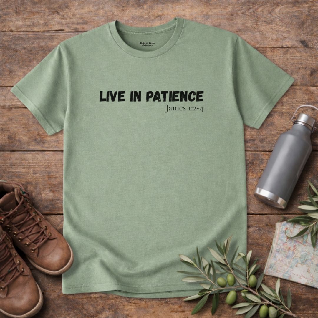 Men's "Live in Patience"