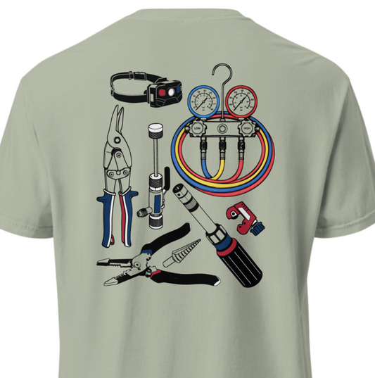 HVAC Pro Tools Heavyweight T-Shirt