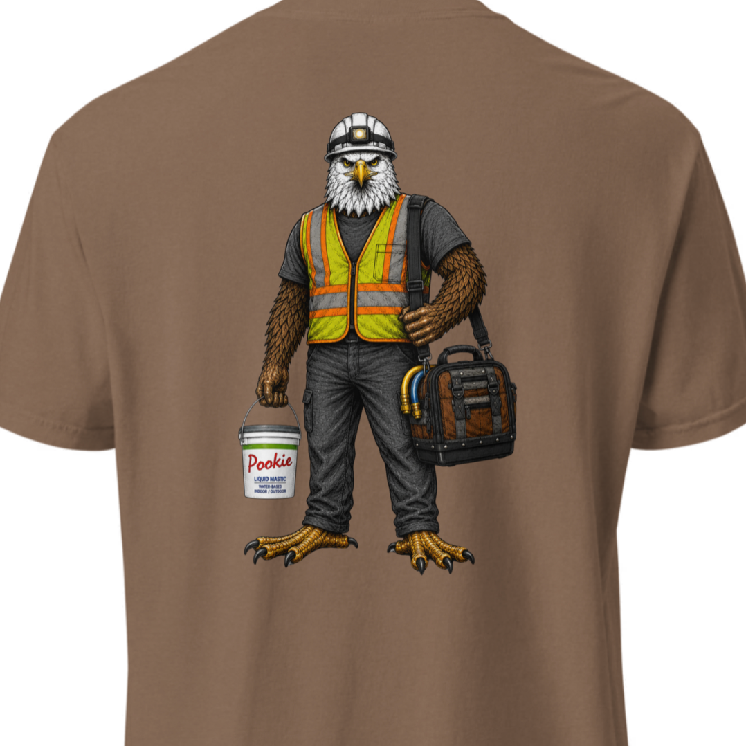HVAC Eagle Pookie Master Heavyweight T-Shirt