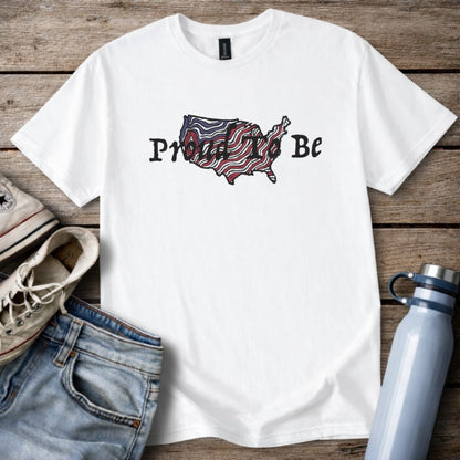 "Proud To Be" USA - T-Shirt