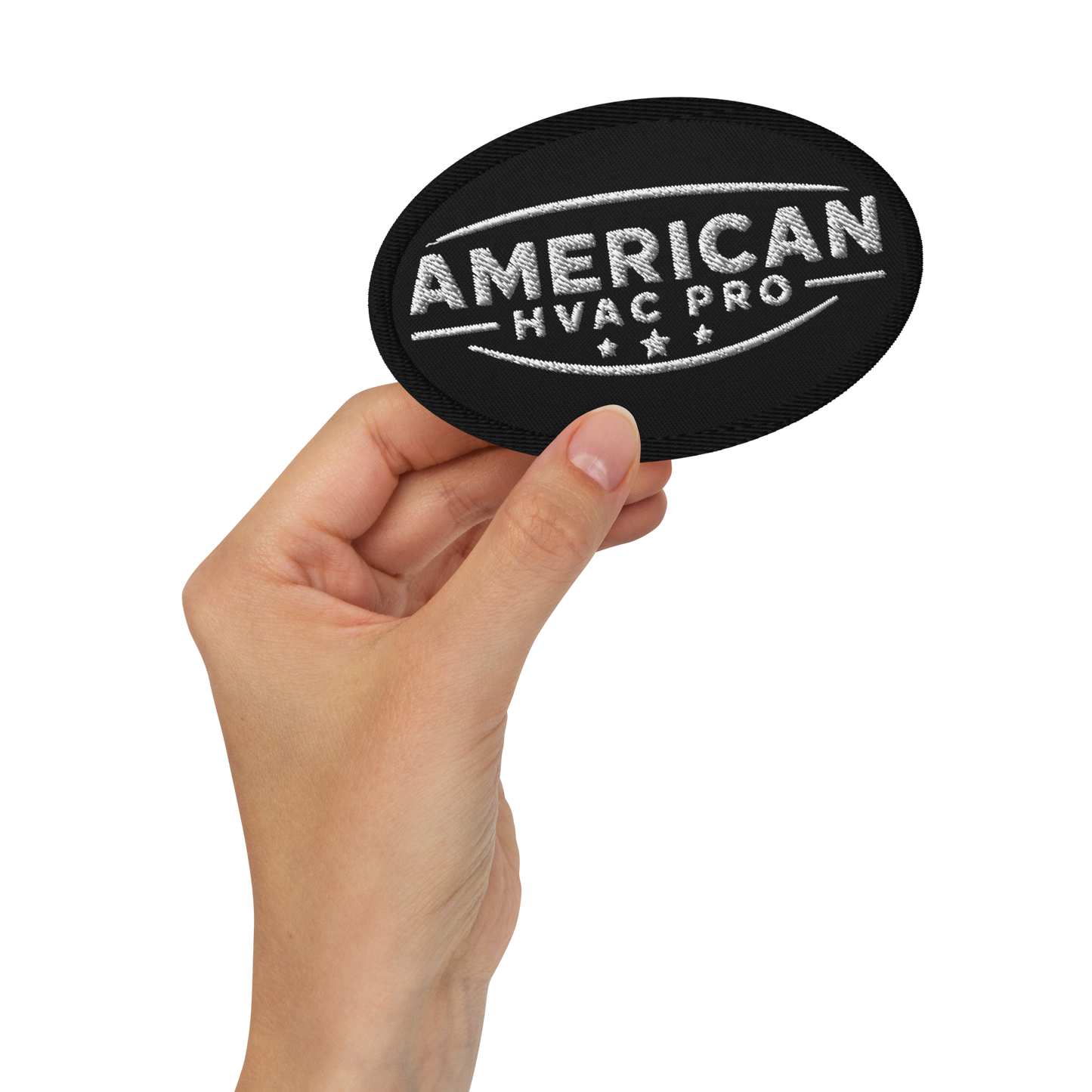 American HVAC Pro BW Patch - Embroidered
