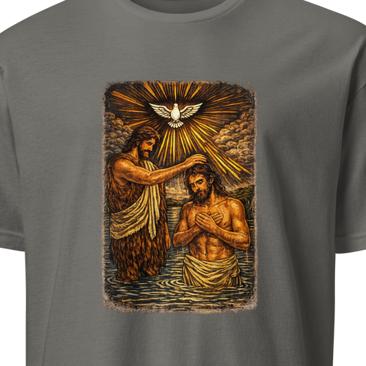 On the Jordan Full Color Linocut T-Shirt