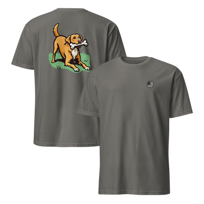 Playful Dog Print T-Shirt