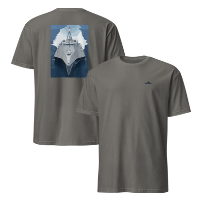 USS Oakland Modern Print T-Shirt