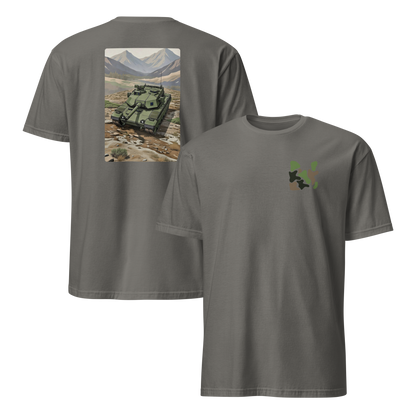 M1E3 Abrams Tank Modern Print T-Shirt