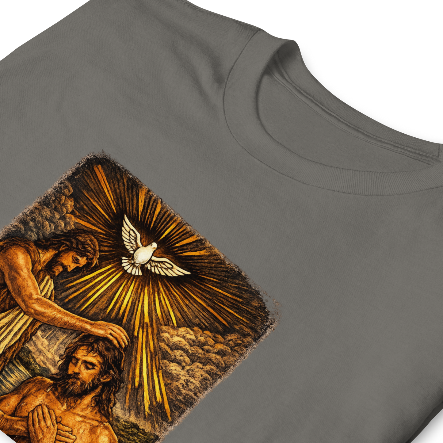 On the Jordan Full Color Linocut T-Shirt