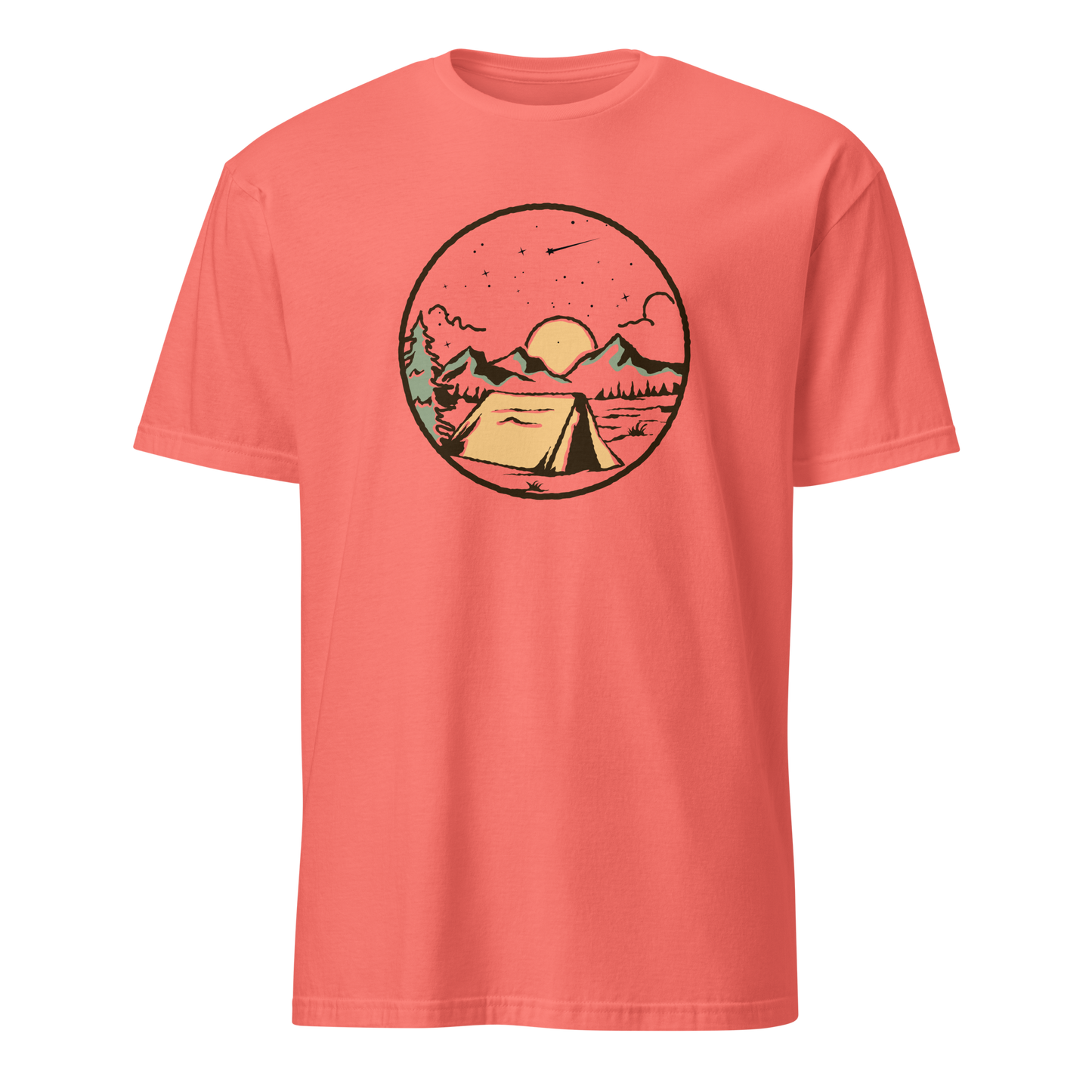 Camping & Night Sky T-Shirt