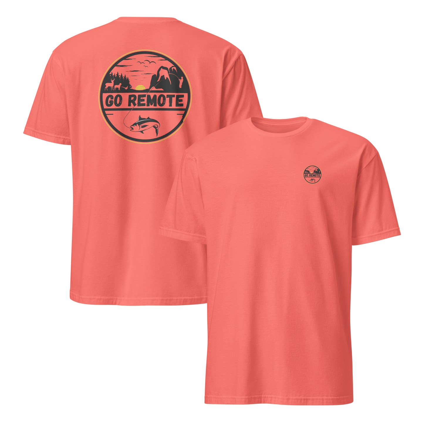 "Go Remote" Fishing/Adventure T-Shirt