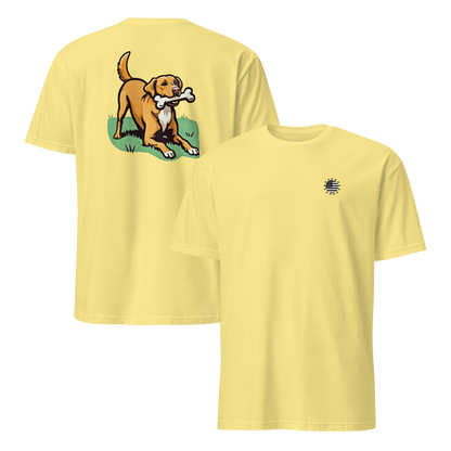 Playful Dog Print T-Shirt