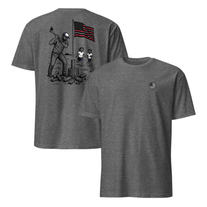 Chopping Wood w/ the Kids T-shirt