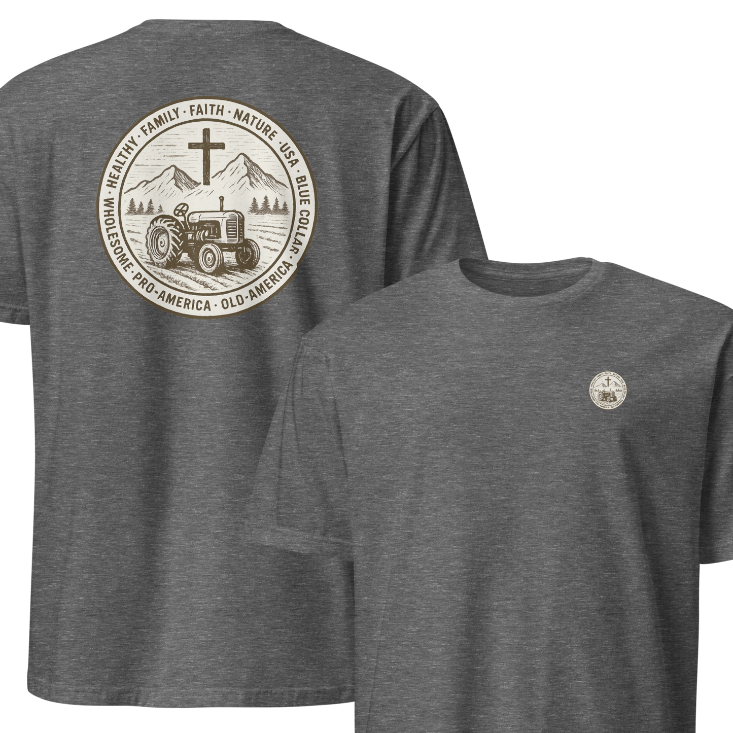 Wholesome America Emblem T-Shirt