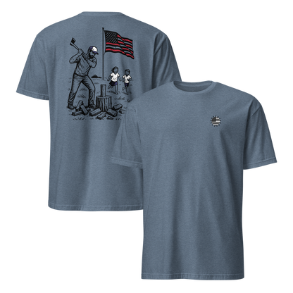 Chopping Wood w/ the Kids T-shirt