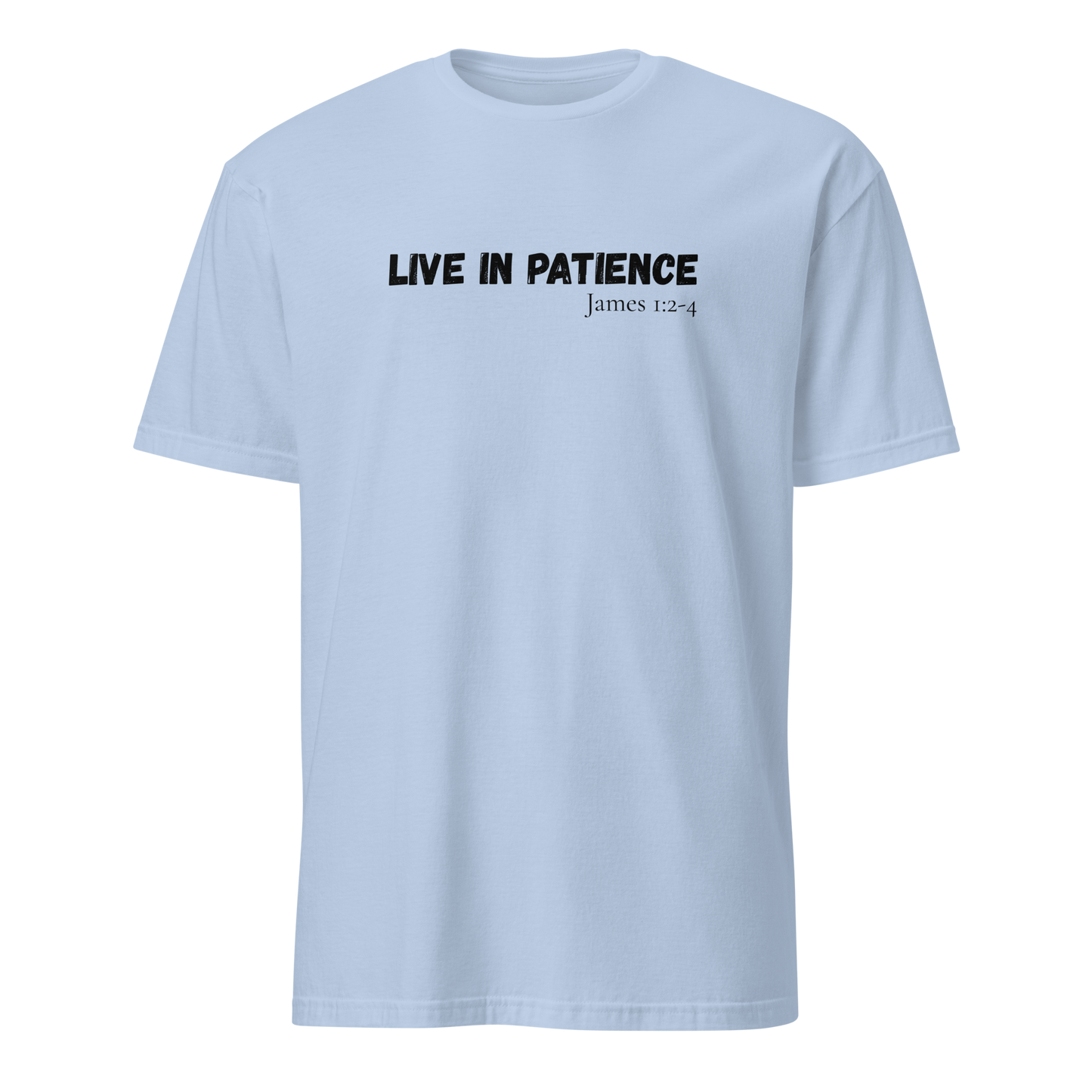 Men's "Live in Patience"