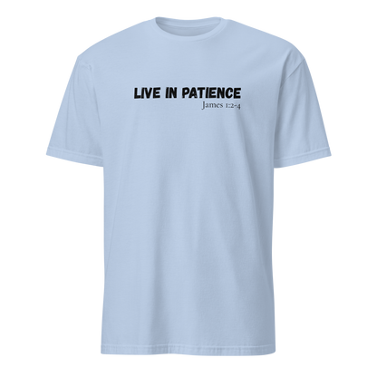 Men's "Live in Patience"