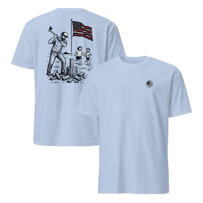 Chopping Wood w/ the Kids T-shirt