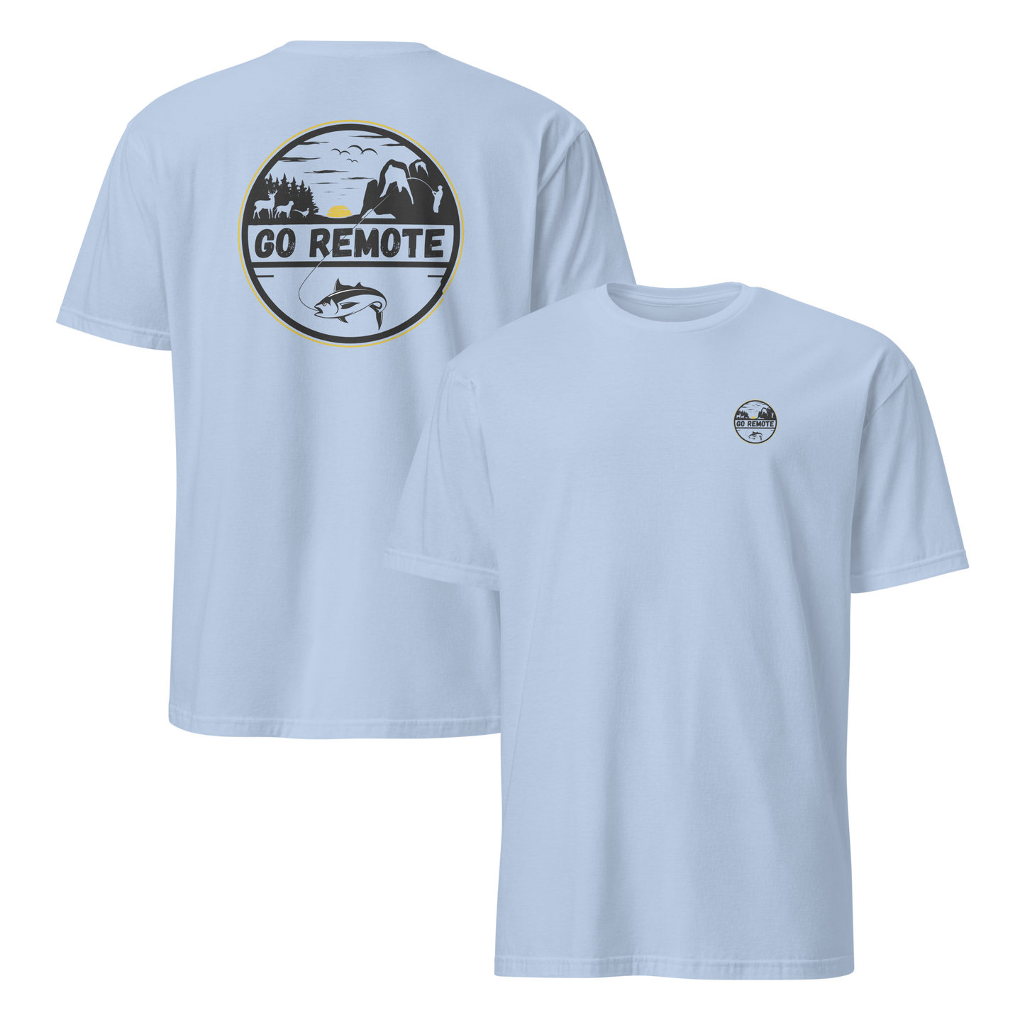 "Go Remote" Fishing/Adventure T-Shirt