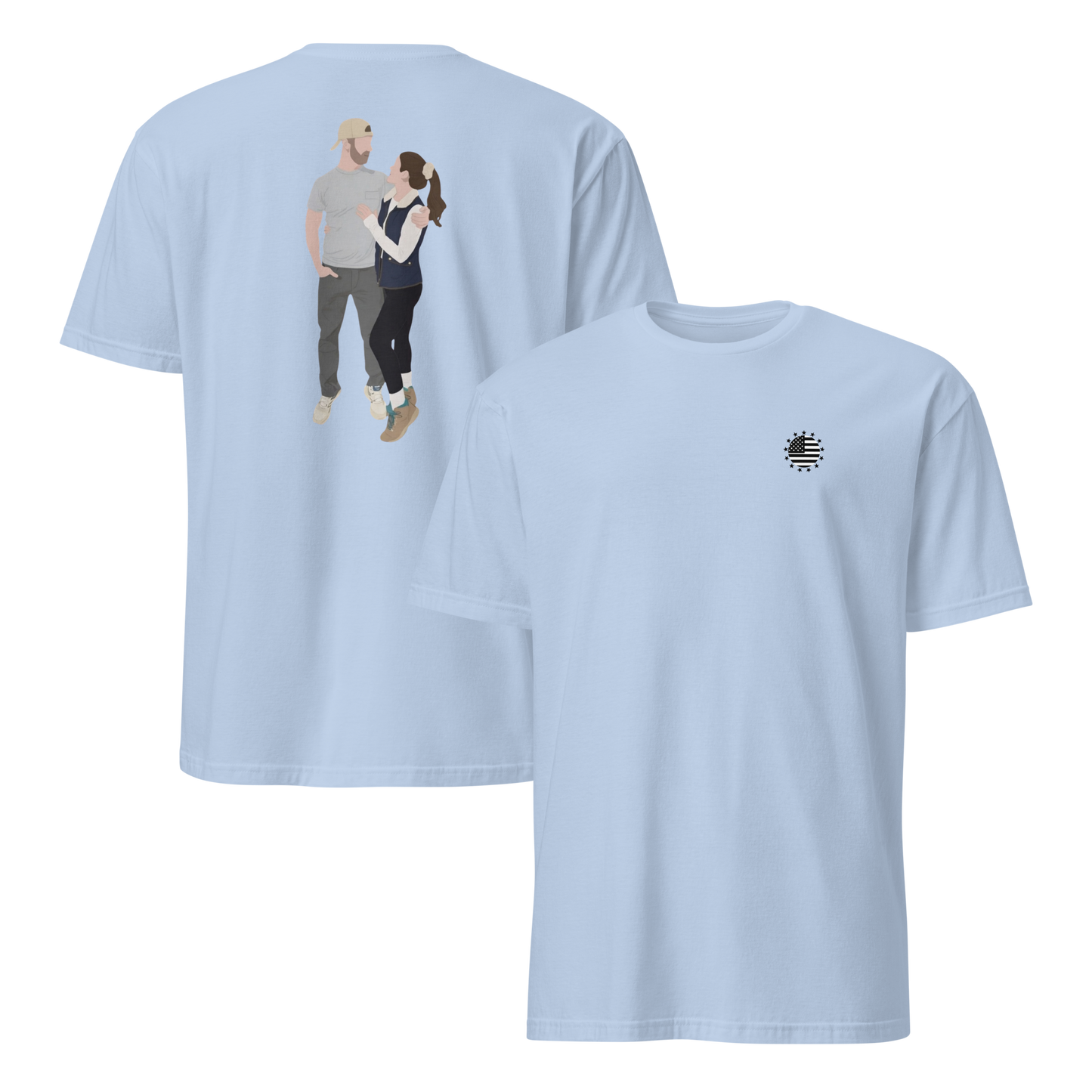 Classic American Couple T-Shirt