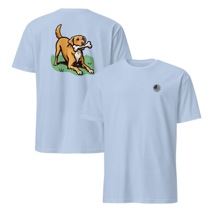 Playful Dog Print T-Shirt