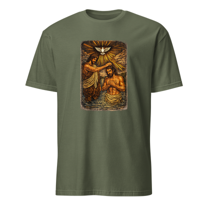 On the Jordan Full Color Linocut T-Shirt