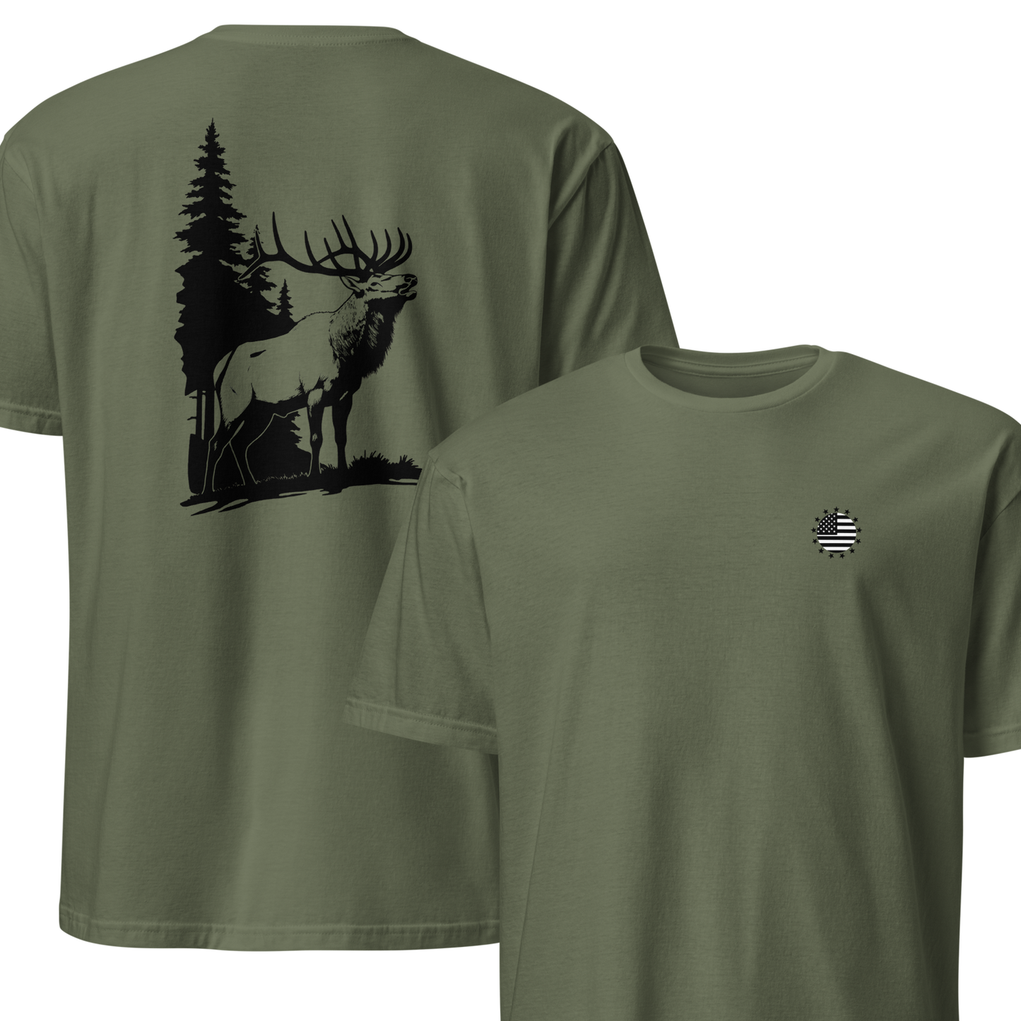 Elk in Pines Classic T-shirt
