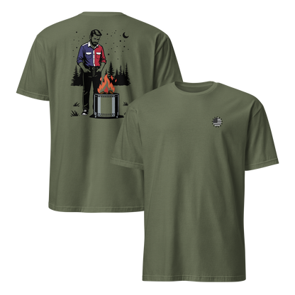 Deep Thoughts & Fire USA Classic T-shirt