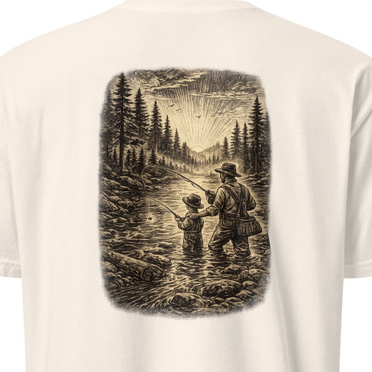 Fishing with Dad Vintage T-Shirt